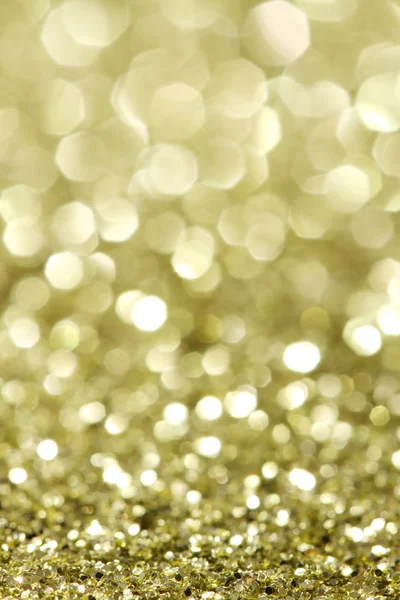 Abstract holidays brass lights on background - vertical — Stock Photo, Image