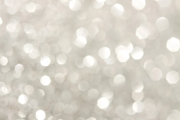 White and silver festive Christmas elegant abstract background soft lights — Stock Photo, Image