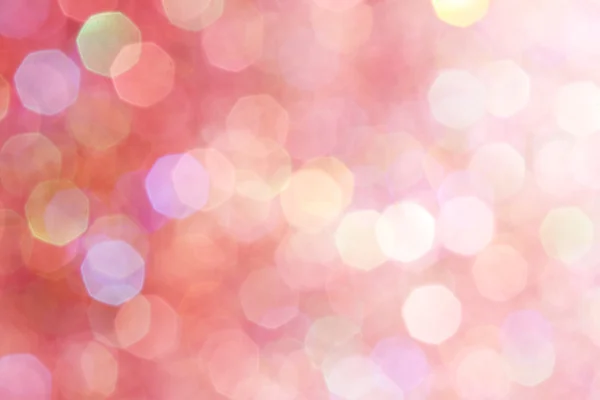 Pink, white and turquoise shine soft lights abstract background — Stock Photo, Image