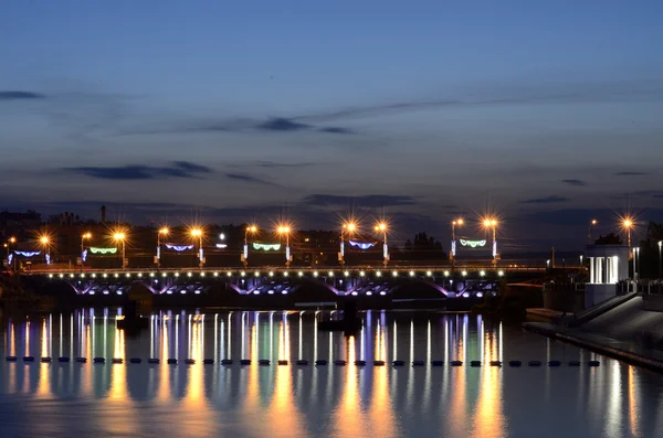 Ponte noturna — Fotografia de Stock