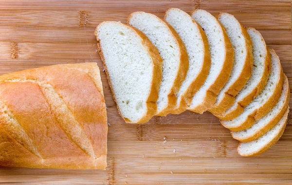 Langbrot in Scheiben lizenzfreie Stockfotos