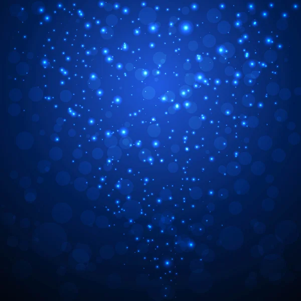 抽象的な青い光 — ストックベクタ