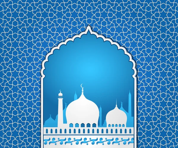 Islámská mešita — Stockový vektor