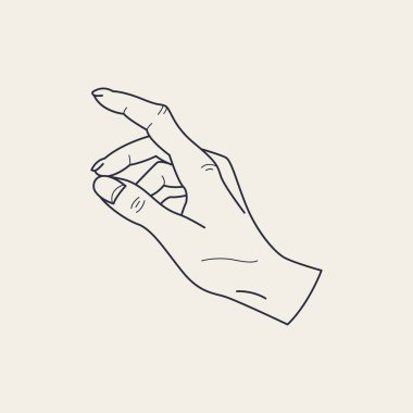 Simya 'nın gizemli mistik sihirli tılsım çizgisi simgesi. Ruhsal okültizm objesi. Liine geometrik rozeti.