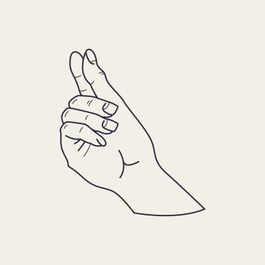 Simya 'nın gizemli mistik sihirli tılsım çizgisi simgesi. Ruhsal okültizm objesi. Liine geometrik rozeti.