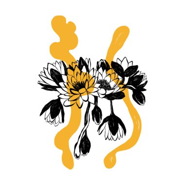 Modern abstract women. Minimalism concept. Female body, fashion. Matisse style. . Contemporary silhouette of woman. Hand drawn trendy vector posters, illustrations for print.