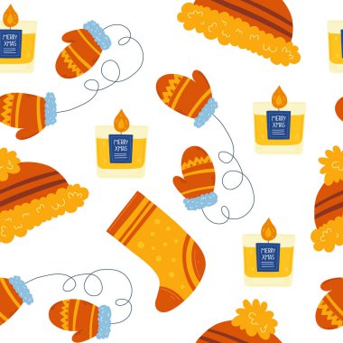 Noel ve yeni yılınız kutlu olsun. Moda modası. Vektör tasarım şablonu.