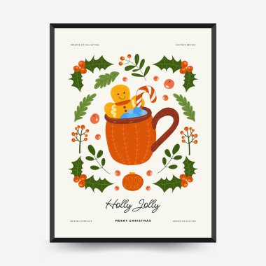 Merry Christmas and Happy New Year backgrounds, greeting cards, posters, holiday covers. Xmas festive templates