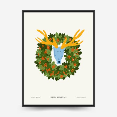 Merry Christmas and Happy New Year backgrounds, greeting cards, posters, holiday covers. Xmas festive templates