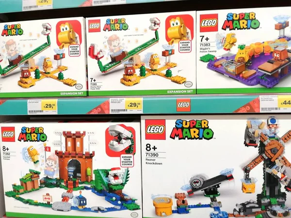 Portimao Algarve Portugal Circa 2021 Selectie Van Dozen Lego Speelgoed — Stockfoto