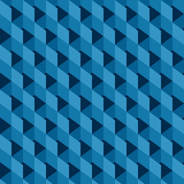 Blauw abstracte vierkante ontwerp patroon achtergrond vector — Stockvector