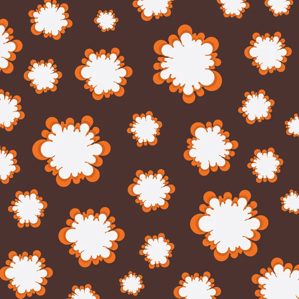 Kreative bunte Splatter nahtlose Muster Hintergrund — Stockvektor
