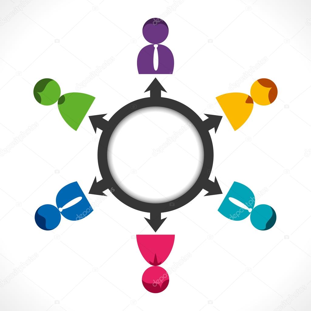 People group discussion, business meeting, or children playing