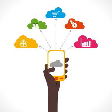 ürün veya veri veya sosyal medya kavramı kullanarak satın almak