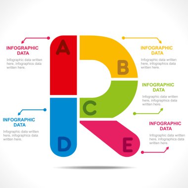 Creative alphabet 'R'