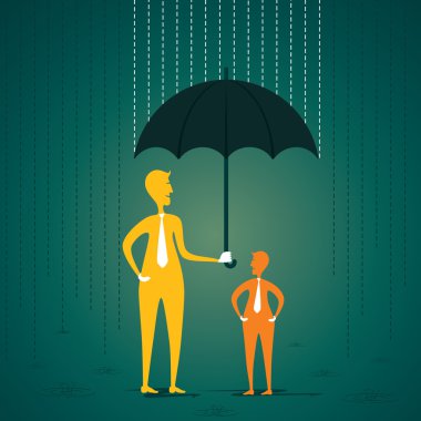 şirket aracı güvenli müşteri tarafından şemsiye