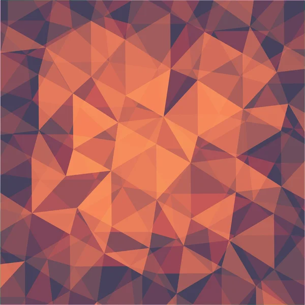 Retro triangular pattern background — Stock Vector