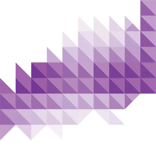 Creative triangular pattern banner — Stock Vector