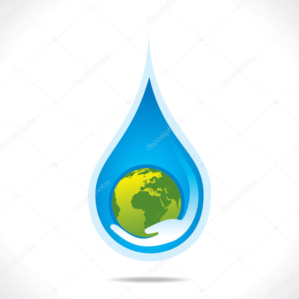 Save earth or save water in hand