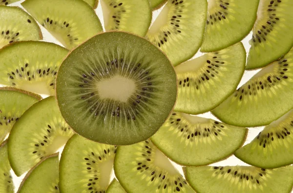 Kiwi achtergrond — Stockfoto