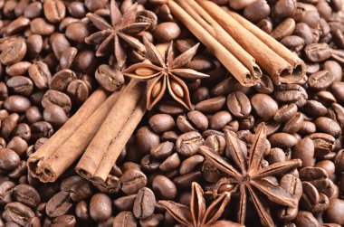 kahve, çikolata ve baharatlar