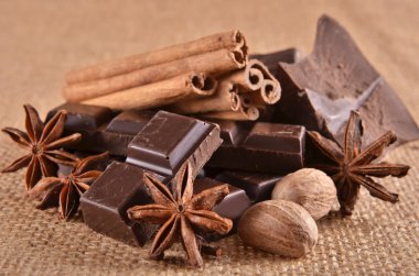 çikolata ve baharatlar