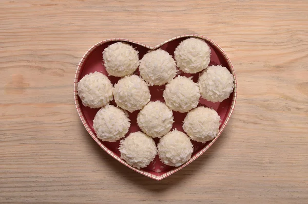 Heart shaped candies — Stock Photo, Image