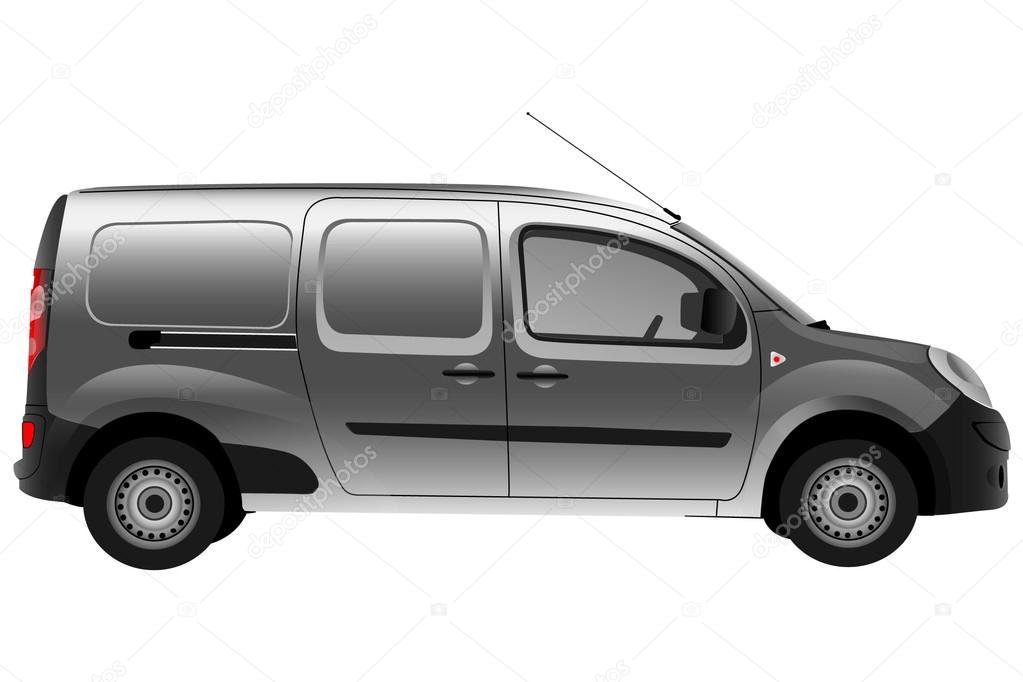 Gray Van
