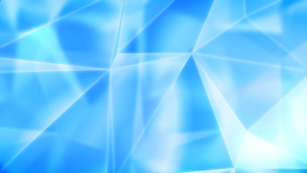 Diamonds blue background with flares. HD 1080. Loopable. — Stock Video