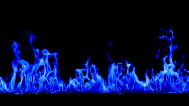 Blue Fire Hd 1080 Loopable Alpha Stock Video Footage By C 3dsilver