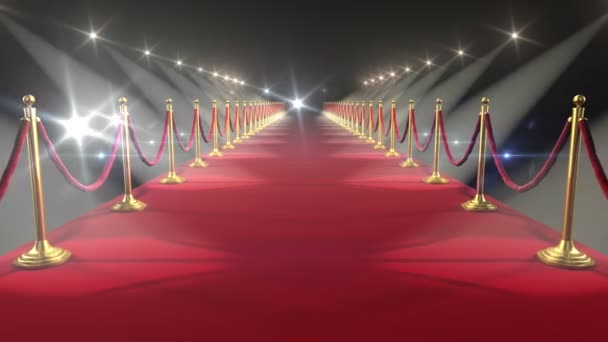 Red Carpet. Looped animation. HD 1080.