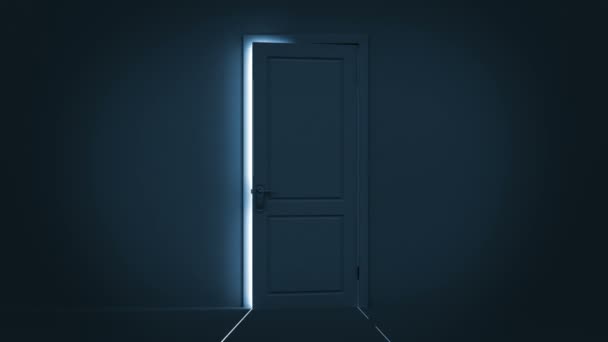Door Opening To A Bright Light Alpha Channel Is Included Hd 1080