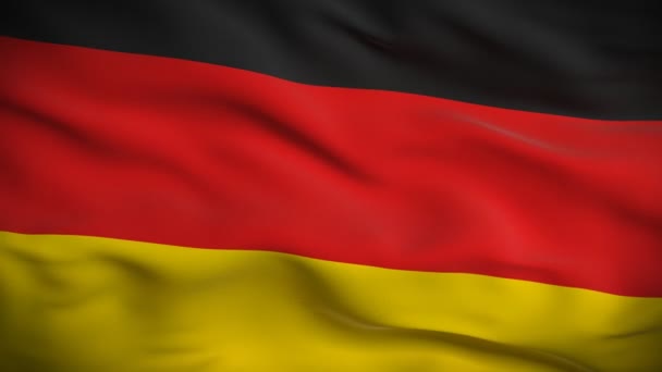 Флаг Германии — стоковое видео