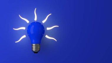 arka planda eski klasik ampul - 3B İllüstrasyon