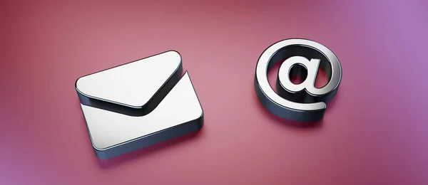 Contact Icon Symbol Part Communication Illustration — Stock Photo, Image