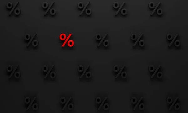 Символ Процента Продажи Перед Фоном Иллюстрация — стоковое фото