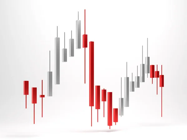 Stock Market Diagram Business Symbol Illustration — Fotografia de Stock