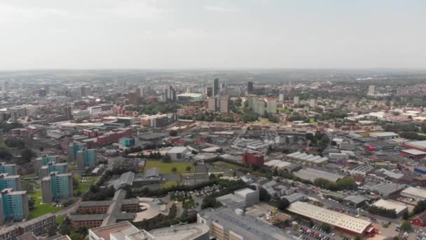 Luchtbeelden Van Het James University Hospital Leeds West Yorkshire Engeland — Stockvideo