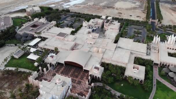 Aerial Footage Showing Wonderful Hotel Riu Palace Cabo Verde Hotel — Vídeos de Stock