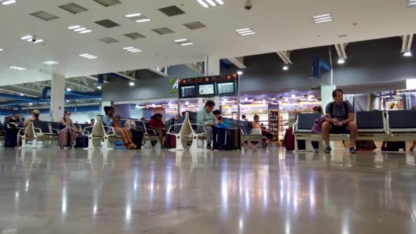 Puerto Vallarta Mexico Června 2019 Časová Prodleva Záběrech Mezinárodního Letiště — Stock video