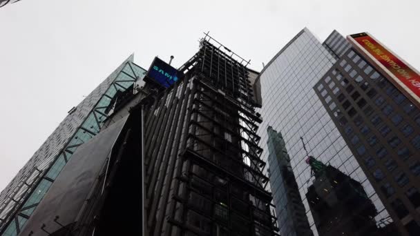 New York Abd Nisan 2019 New York City Saat Meydanı — Stok video
