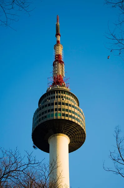 Věž Namsan — Stock fotografie