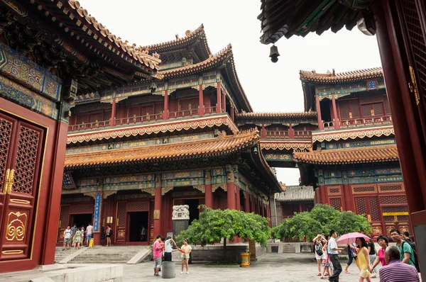 雍和宫喇嘛寺 — 图库照片