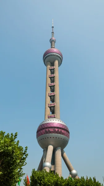 Oriental Pearl torre — Fotografia de Stock