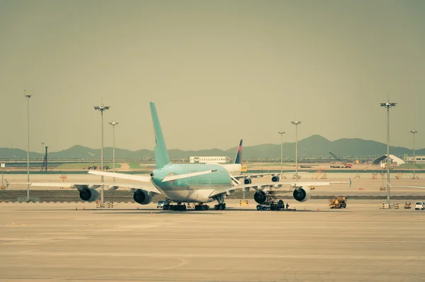 Parked Airplane — Stock Photo, Image