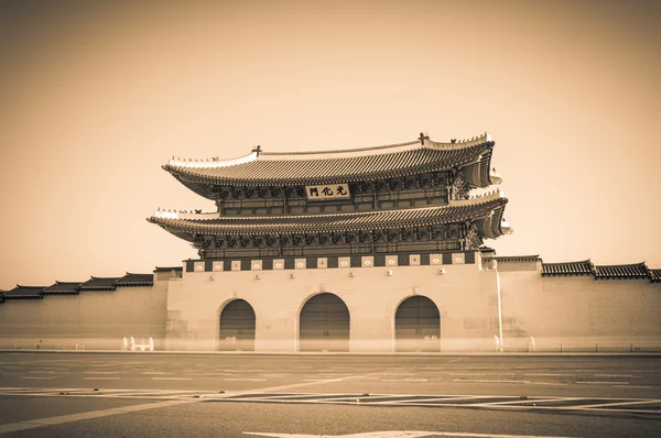 Παλάτι gyeongbokgung — Φωτογραφία Αρχείου