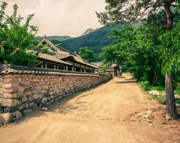 Asiatiska folk village — Stockfoto