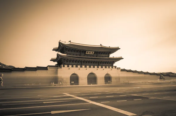 Παλάτι gyeongbokgung — Φωτογραφία Αρχείου