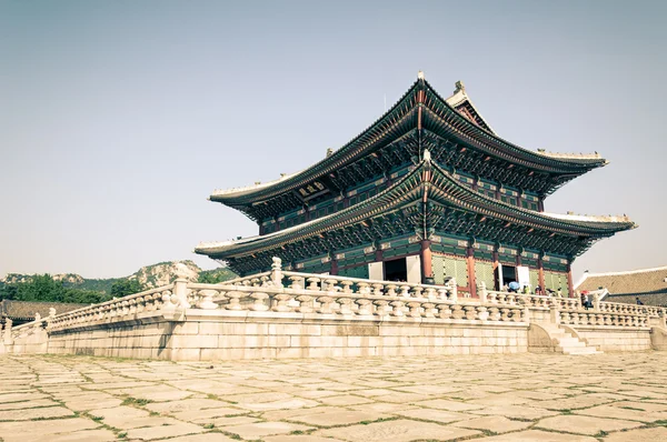 Παλάτι gyeongbokgung — Φωτογραφία Αρχείου