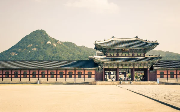 Παλάτι gyeongbokgung — Φωτογραφία Αρχείου